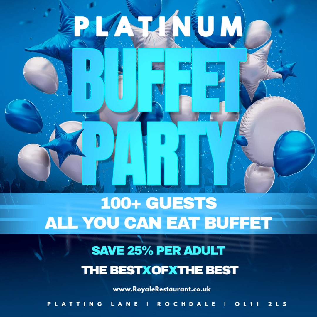 Royale Platinum Buffet Party