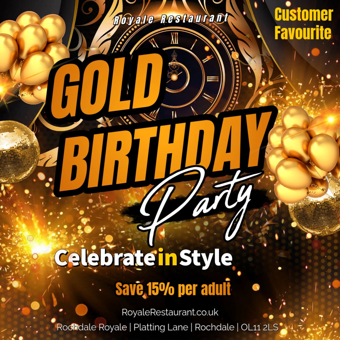 Royale Gold Buffet Party
